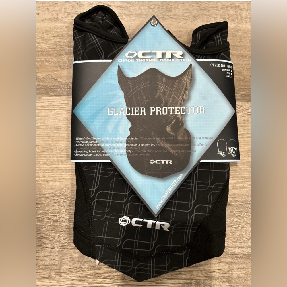 Chaos CTR Glacier Protector Black Face Mask